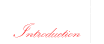 イントロダクション Introduction